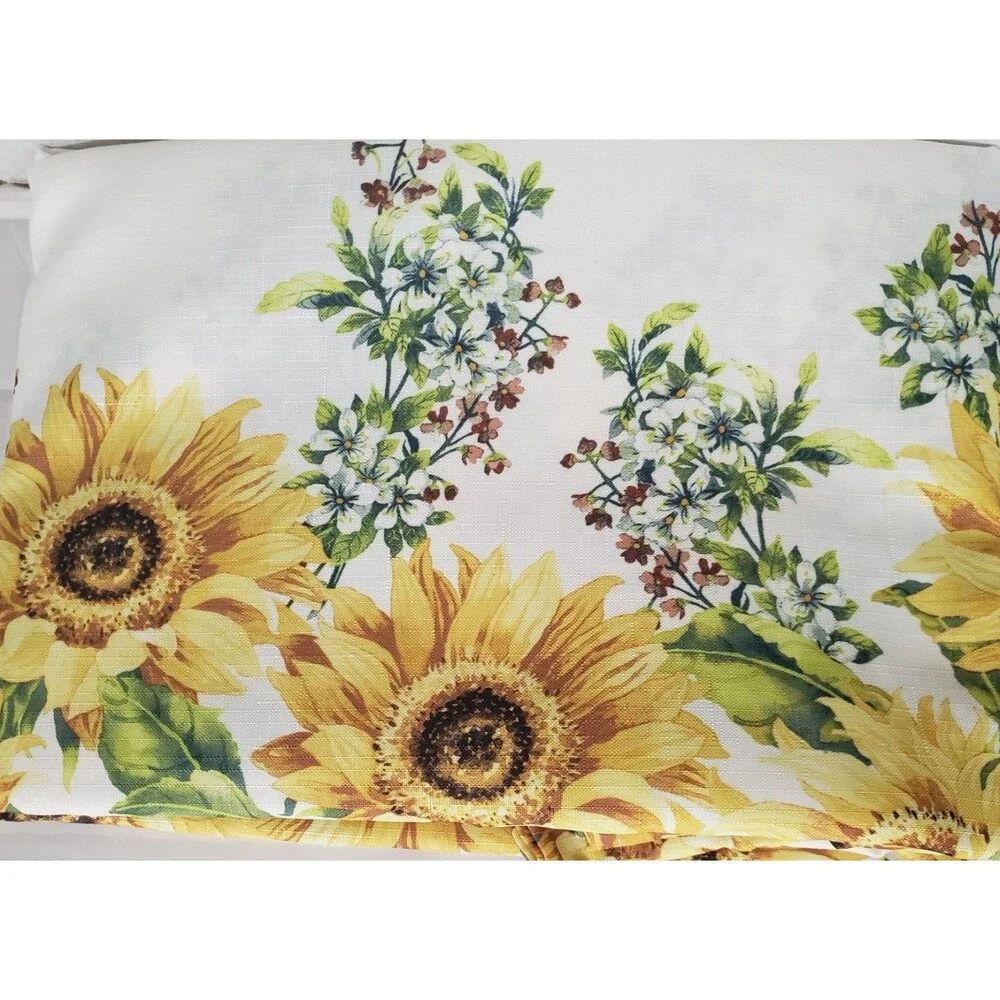 Printed Fabric Tablecloth, 60